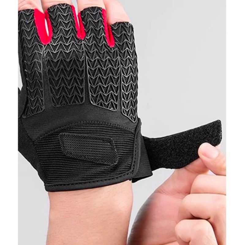 Rockbros L cycling gloves with gel inserts - black and red l \ czarny || czerwony kesztyű 7016802869410-157290