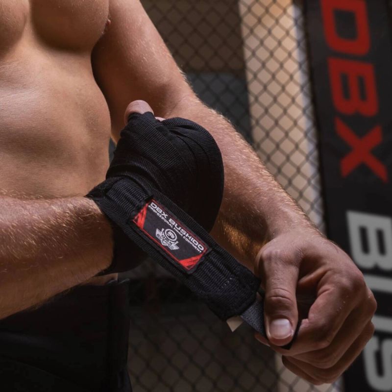 DBX Bushido Boxing Wraps with Gel Knuckle Protection | martial arts equipment