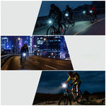 Rockbros Front Bike Light 950lm with Removable USB-C Battery - fekete kiegészítő 304004-211803