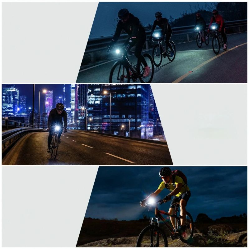 Rockbros Front Bike Light 950lm with Removable USB-C Battery - fekete kiegészítő 304004-211803