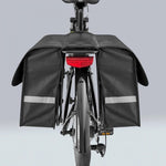 Wozinsky Double Bicycle Pannier for Rack, 28 L, ( ) fekete táska WBB34BK