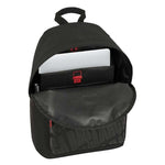 FC Barcelona sports school backpack with laptop compartment czarny hátizsák