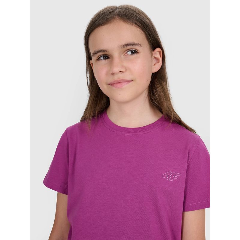 4f Regular plain T-shirt (SET OF 2) for children 4FJRAW25TTSHU3157-92S Ruházat