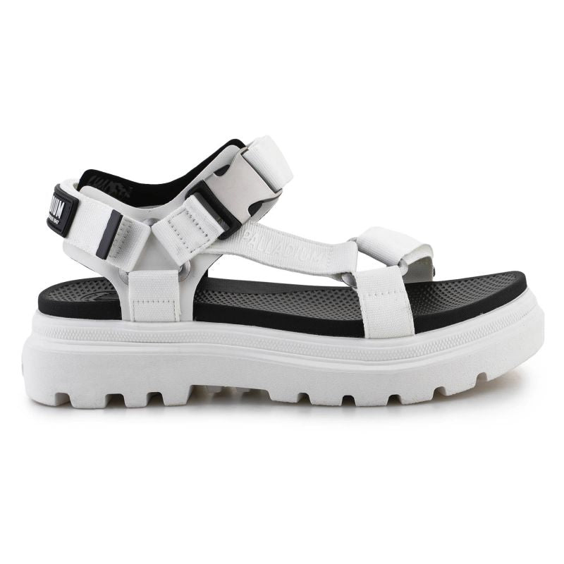 Crocs Palladium Pallacruise Strap Star White Sandals W 97465-116-M Cipő