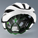 Rockbros LK-79 Bike Helmet 58–62 cm - White biały helmets, lights