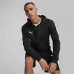 Puma Team Goal Casuals Hooded 658595 03 sweatshirt fekete pulóver