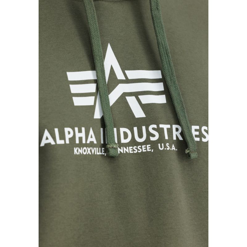 Alpha Industries Basic Hoody M 178312-257 Pulóver