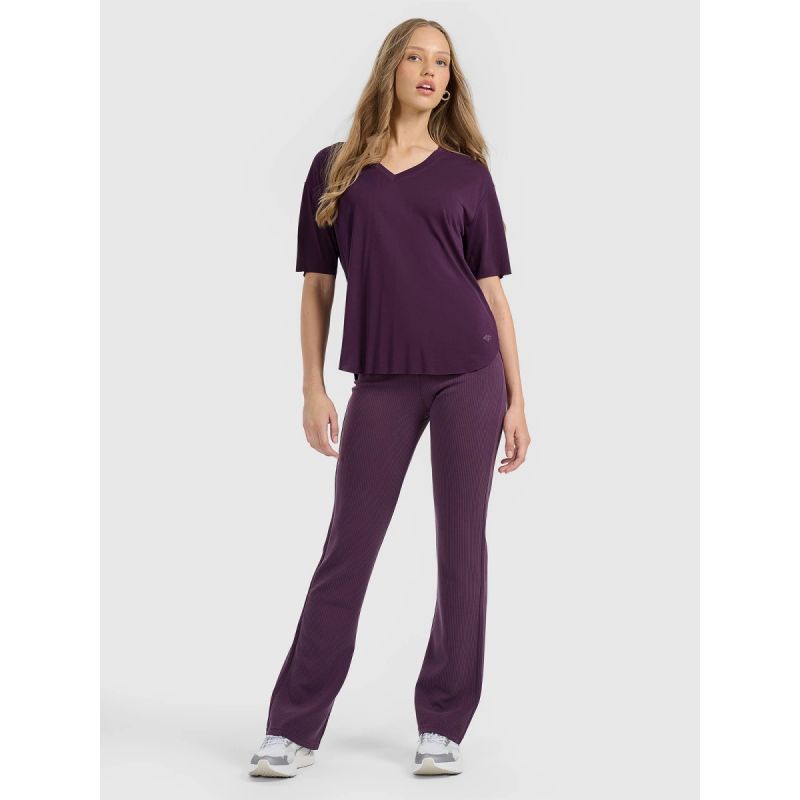 4f Women's 4FRAW25TTROF1646-50S Modal Straight Leg Sweatpants Egyéb
