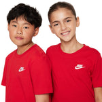 Nike Sportswear Kids T-Shirt FZ5177 piros póló