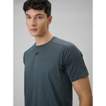 4F Men's quick-drying regular training T-shirt póló