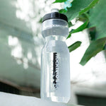 Rockbros 750 ml Bicycle Bottle - Transparent with Black Mouthpiece czarny || przezroczysty water bottles, training equipment