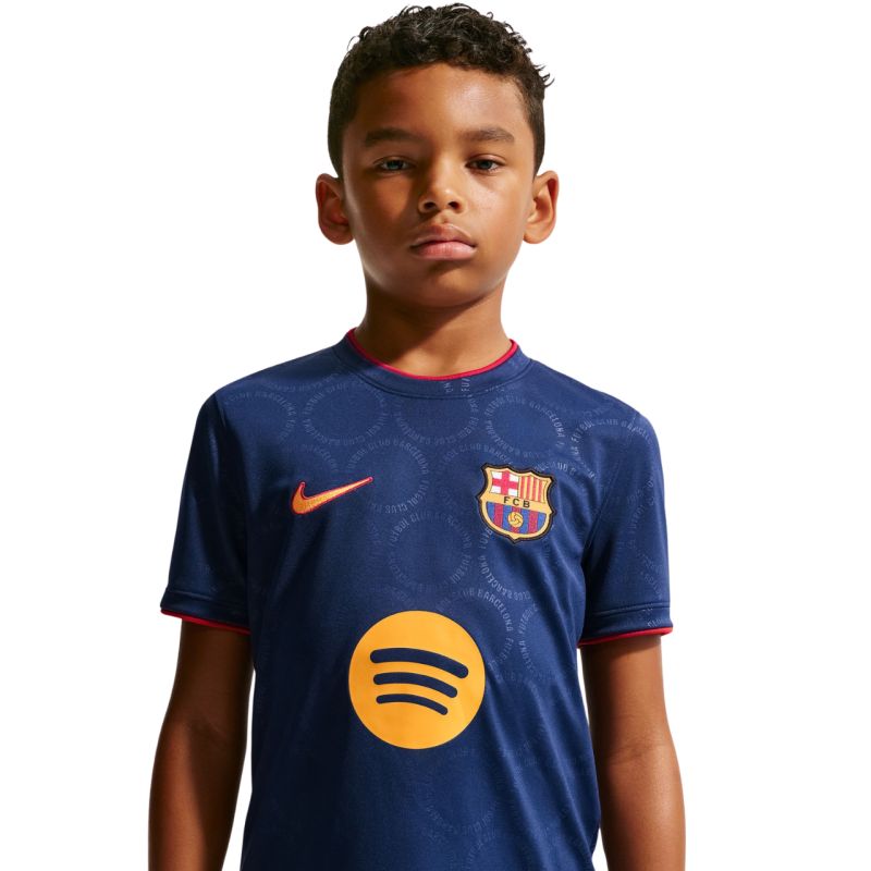 Nike FC Barcelona Third Kids' T-shirt Navy Blue sötétkék póló II6713498