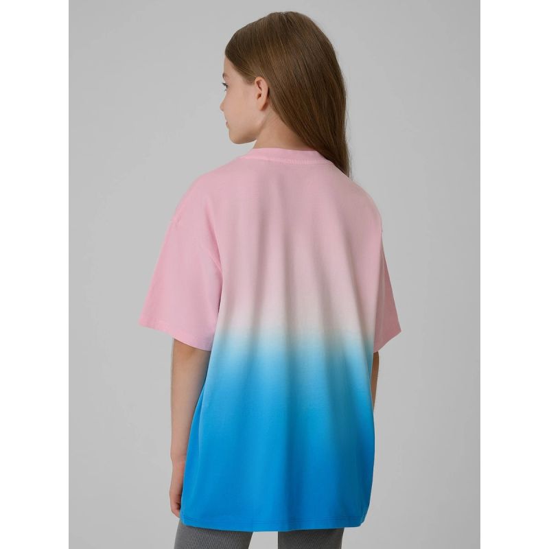 4F Girls' loose T-shirt with print 158/164 ruházat 4FJRSS26TTSHF4186-91A