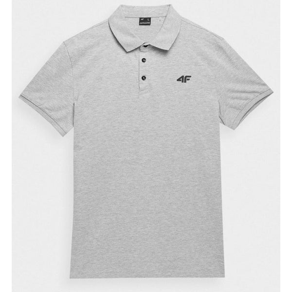 4f T-shirt M 4FSS23TPTSM038COOLLIGHTGRAYMELA Póló