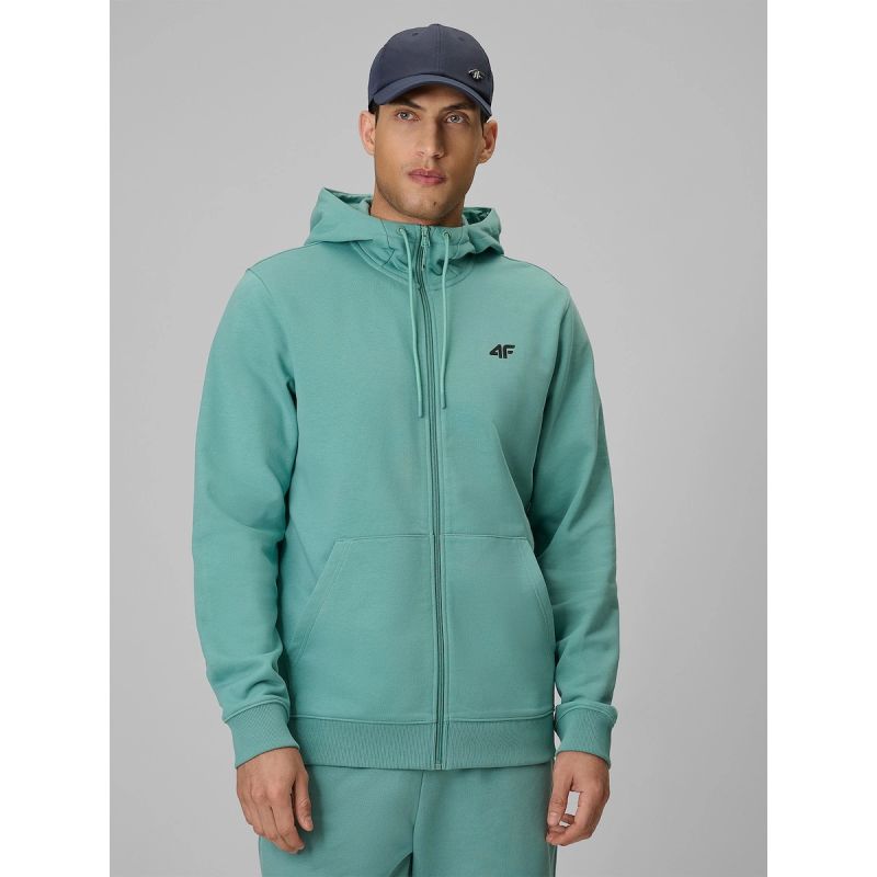 4F Men's zip-up hooded sweatshirt pulóver 4FRSS26TSWSM3106-47S
