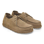 Birkenstock Men's Moccasins UTTI LACE 1027274 GRAY TAUPE (Standard Width) szürke utcai cipő