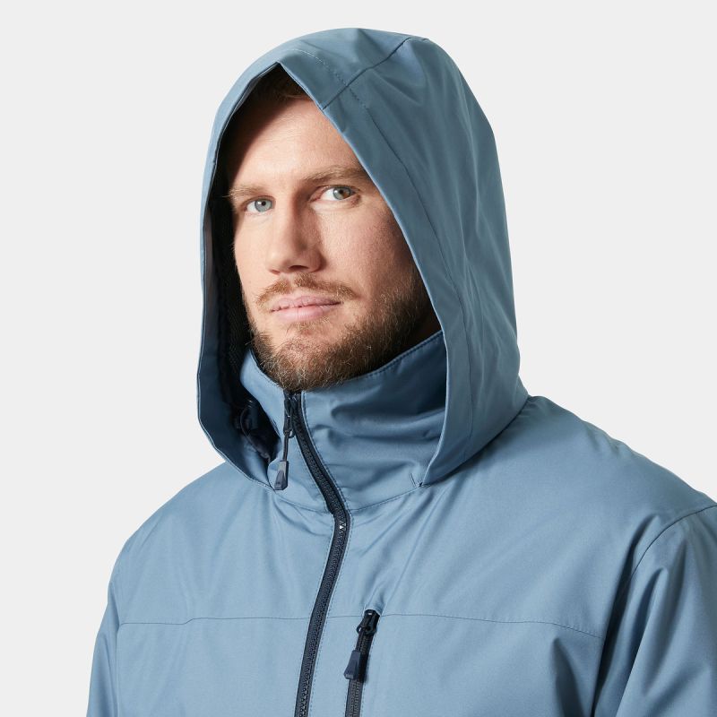 Helly Hansen Men's Crew Hooded Midlayer Jacket 2 34442 601 Ruházat