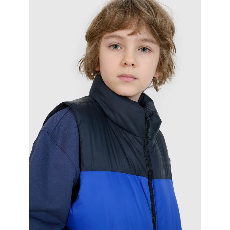 4f Boy's down vest with synthetic filling 4FJWSS25TVJAM208-36S Kiegészítő