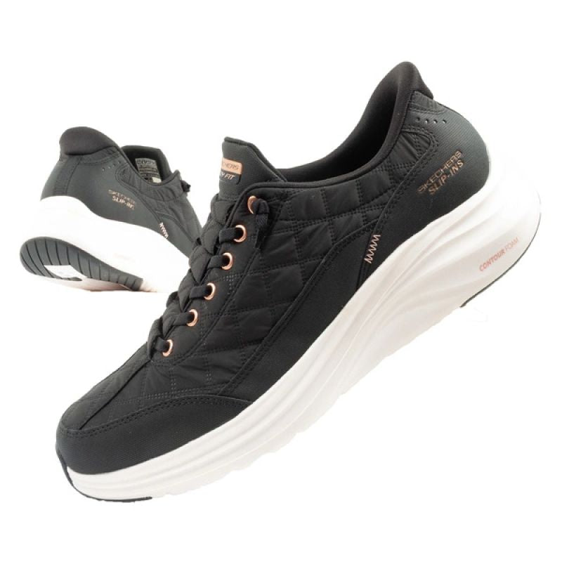 Skechers Contour Women's Quilted Slip-ins Sneakers Cipő