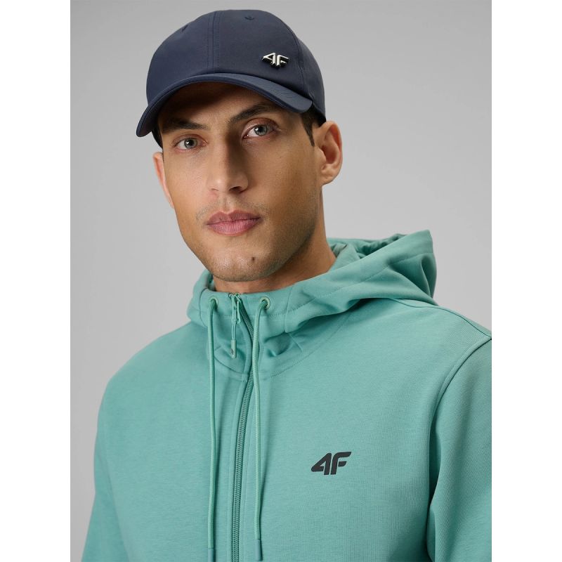 4F Men's zip-up hooded sweatshirt pulóver 4FRSS26TSWSM3106-47S