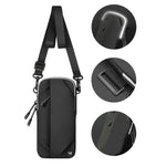 Wozinsky WSDB-B armband phone bag for running - black fekete karszalag 304004-197654