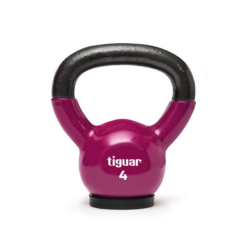 Tiguar Kettlebell 4 kg fekete kiegészítő TI-KB0004