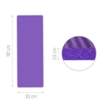 Wozinsky exercise mat 181 x 63 x 0.9 cm thick gymnastic yoga mat blue niebieski jóga matrac 5907769300417-63708