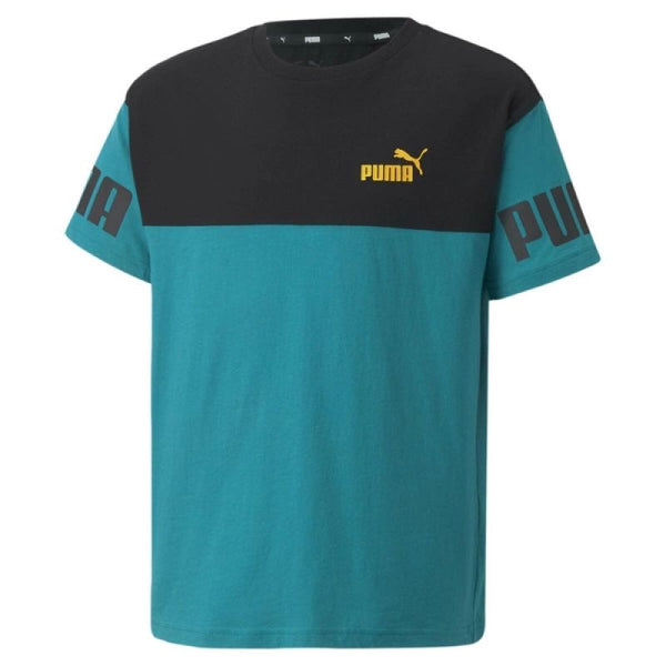 Puma Power Colorblock Jr T-Shirt 670097 27 gyerek póló