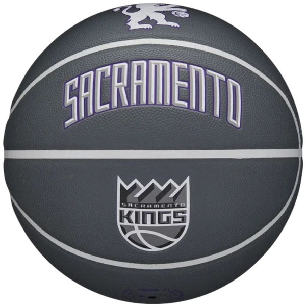 Wilson NBA Team City Collector Sacramento Kings Ball WZ4016426ID Gray 7 General