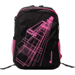 Meteor Hathor Backpack Black and Pink fekete hátizsák 75459