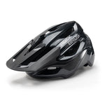 Rockbros LK-99 Mountain Bike Helmet with Adjustable Visor and Magnetic Closure 58-62 cm - Black czarny lights