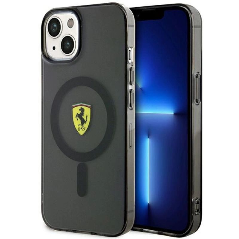Ferrari FEHMP14MURKK iPhone 14 Plus 6.7" /black hardcase Translucent Magsafe fekete utcai cipő