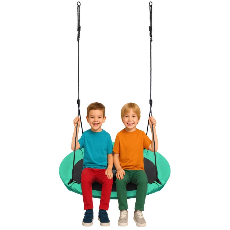 Enero Stork'S Nest Garden Swing 110cm Xxxl Green zöld furniture