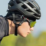 Rockbros cycling cap with cutouts for glasses - black fekete glasses, training equipment 304004-163826