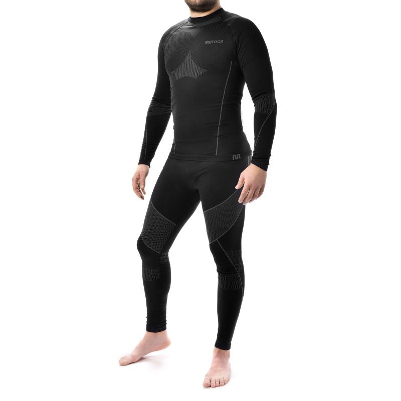 Meteor thermal underwear XL/XXLblack fekete férfi termoaktív ruha 16688