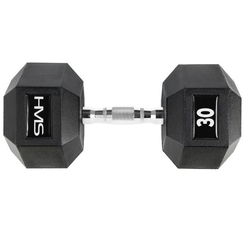 HMS HEX PRO 30 kg dumbbell szürke póló 17-66-123