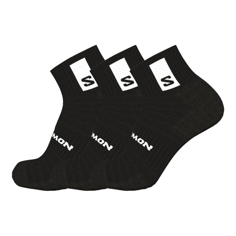 Salomon Everyday Ankle 3-Pack Black-Black-Black 42 / 44 kiegészítő LC2086600