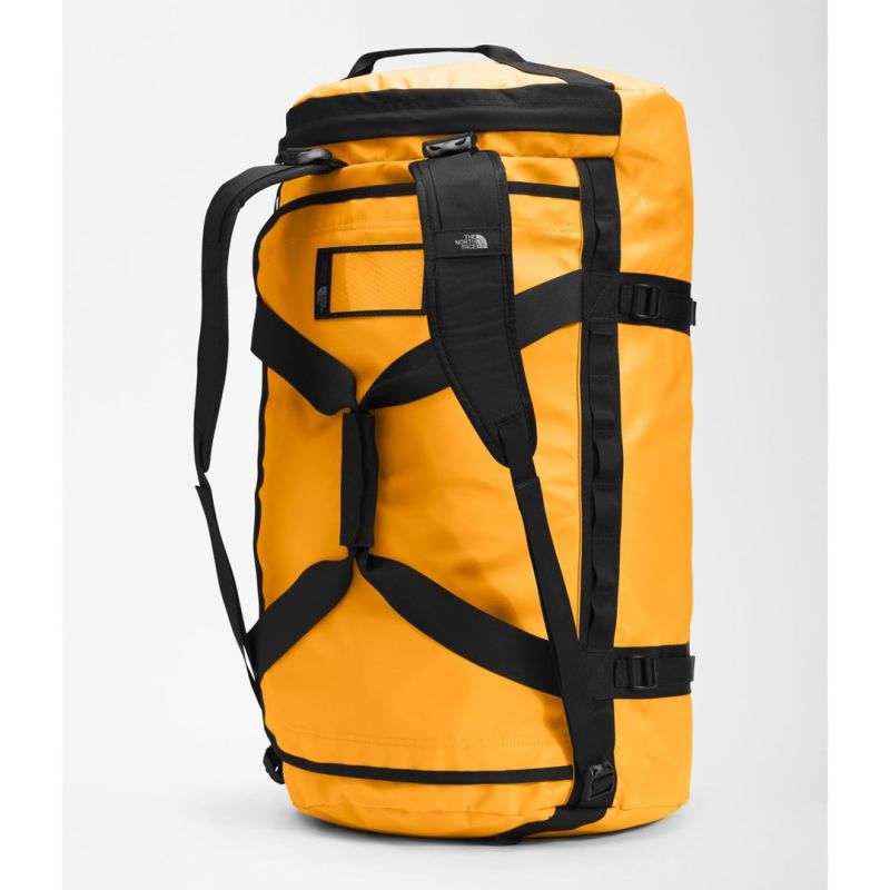 The north face Base Camp Duffel L Sports Bag 95L Polyester Black, Yellow General