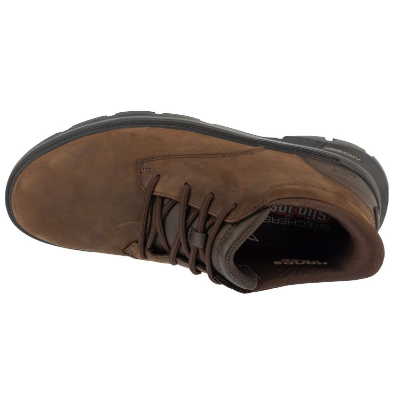 Skechers Slip-Ins: Arch Fit Garza - Ridley Brown barna utcai cipő 205514-COC