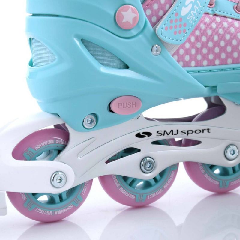Smj sport 2in1 Jr Lili adjustable roller skates Szabadidő kiegészítő