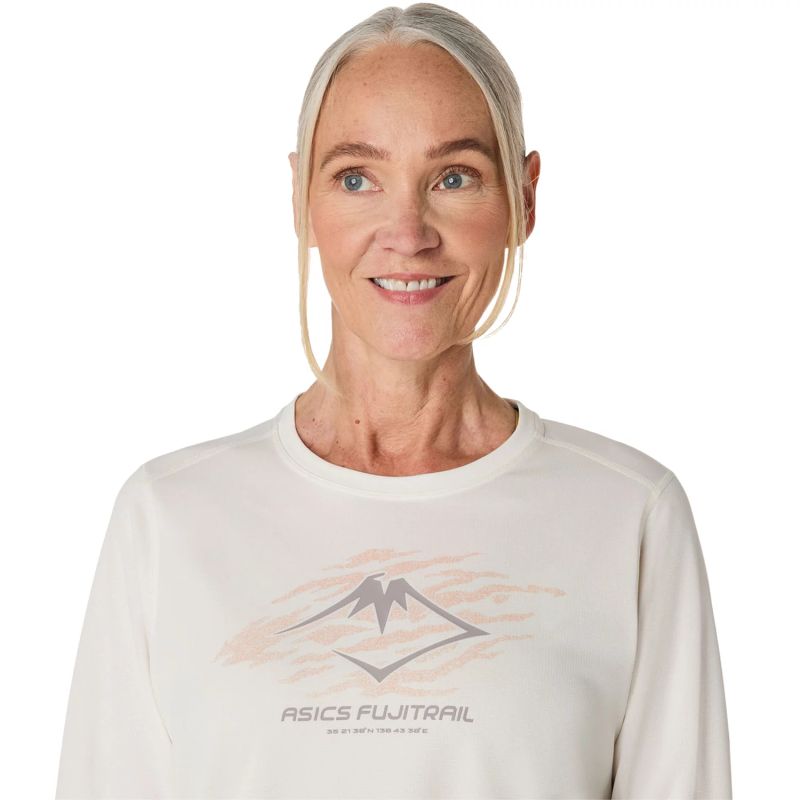 Asics Fujitrail Logo LS Top 2012D315-100 White M Kiegészítő