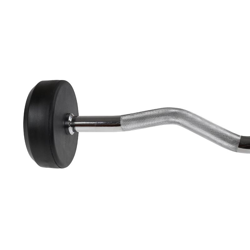 HMS Rubberized GSL-40 40 KG Fixed Barbell/Curl Bar súlyzó 17-58-021