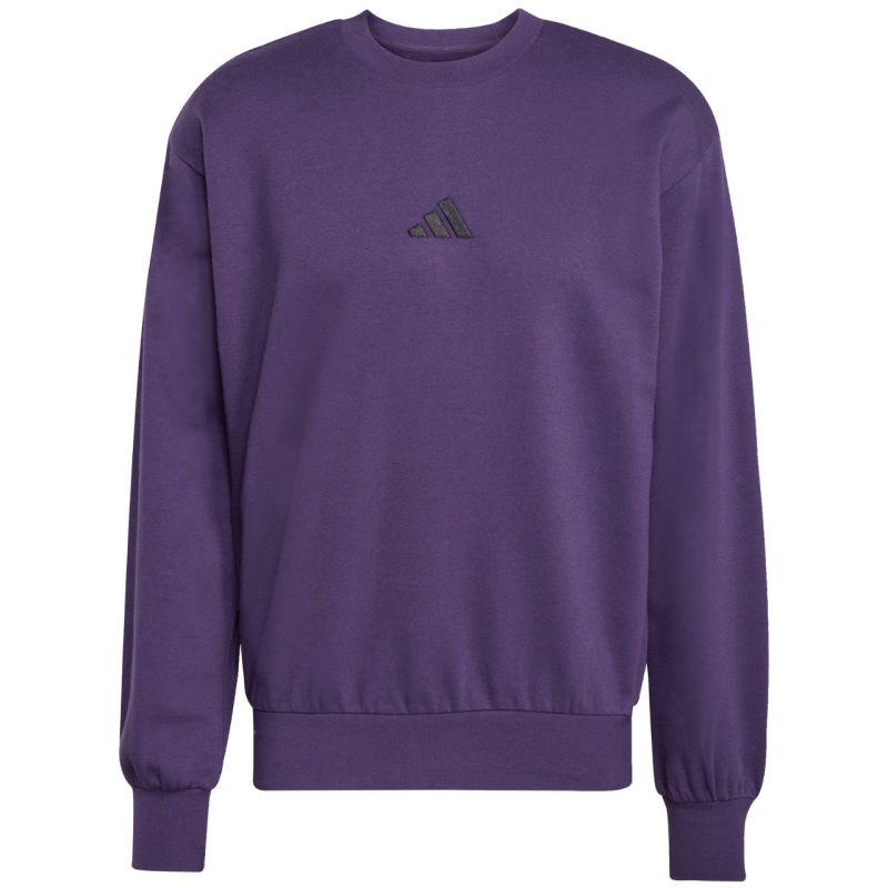 adidas Men's Essentials Feelcozy Fleece Sweatshirt Purple JX3313 Kiegészítő