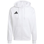 Men's adidas Entrada 26 FZ Hoody white KF5943 fehér kapucnis pulóver