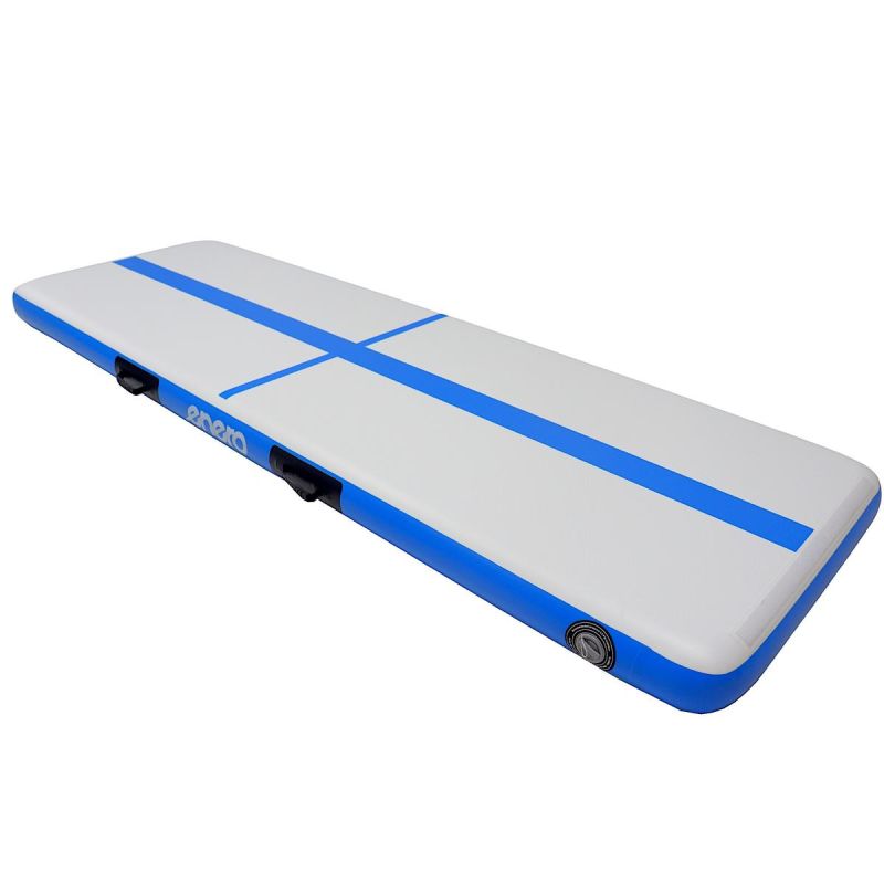 Enero Air Truck Gymnastic Mattress Mat Acrobatic Path Electric Pump kék for school, mattresses, pumps, training equipment