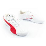 Puma men's sports Ferrari Future Cat natural leather fashionable fehér cipő