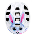 Meteor MA-2 bunny Junior bicycle helmet fehér helmets, protectors and knee pads