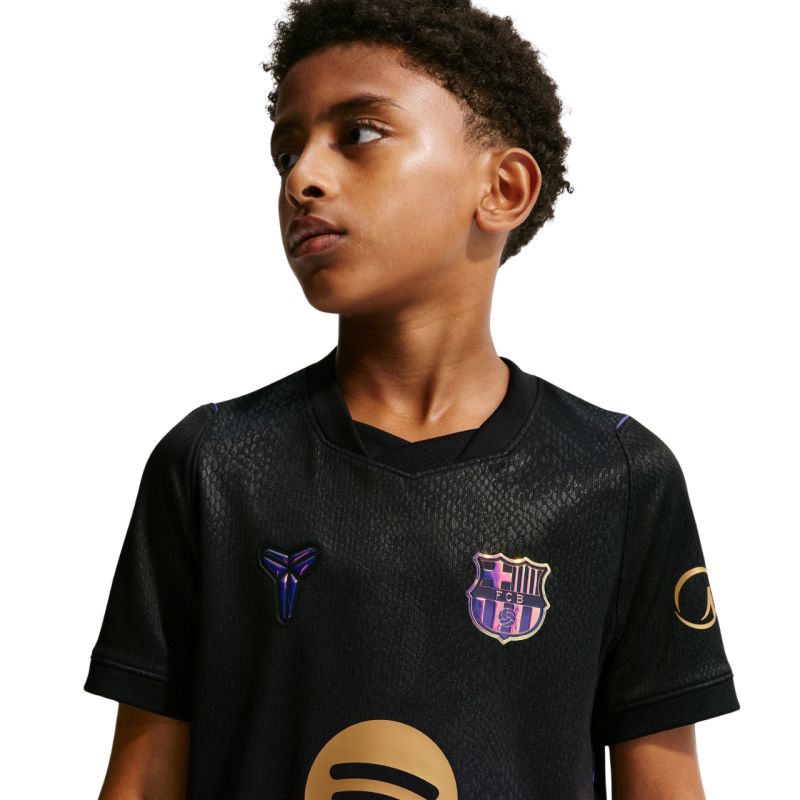 Nike FC Barcelona Stadium Away 2026/27 Kids' Jersey Purple- fekete ruházat II1674505