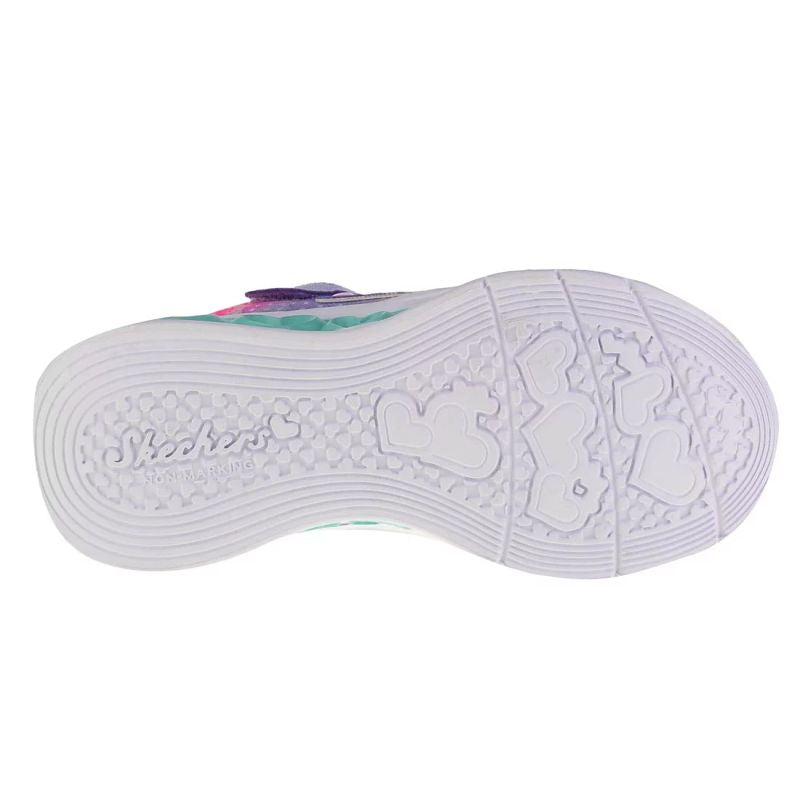Skechers Flutter Heart Lights Jr 302315L-LVMT shoes Cipő