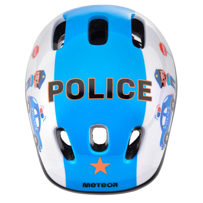 Meteor KS06 S Bicycle Helmet 48-52 cm Police uniw helmets